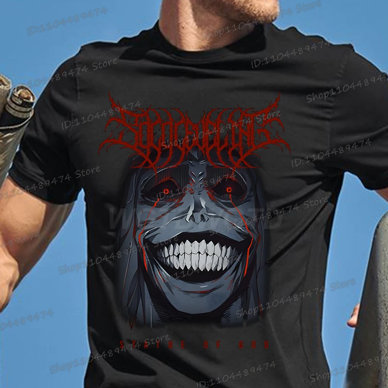 

Anime Solo Leveling Cool Manga T Shirt Men Women Streetwear Shirt Vintage Summer Funny Sung Jin-Woo T-Shirt Harajuku Unisex Tops