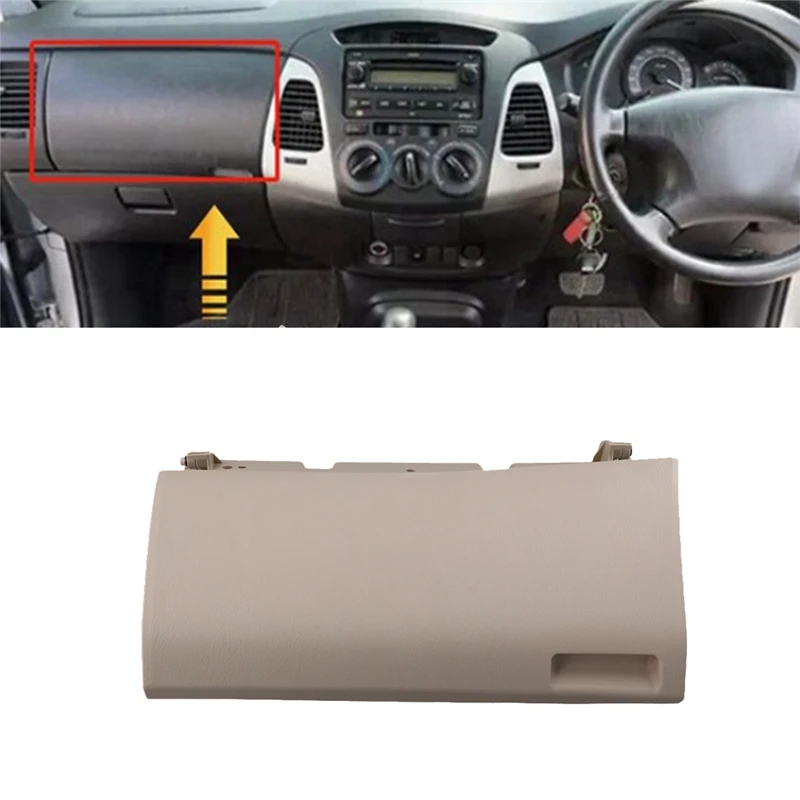 Dashboard Glove Box Upper Panel Lid For Toyota Inno 2006-2015 Car Storage Box Panel Cover RHD