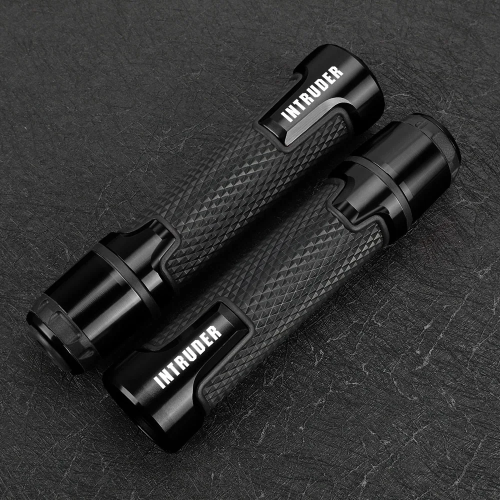 FOR SUZUKI INTRUDER 800 1400 1500 1994-2004 CNC Motorcycle Anti-Slip Grip Hand Handlebar Handle Bar Grips End Plugs INTRUDER800