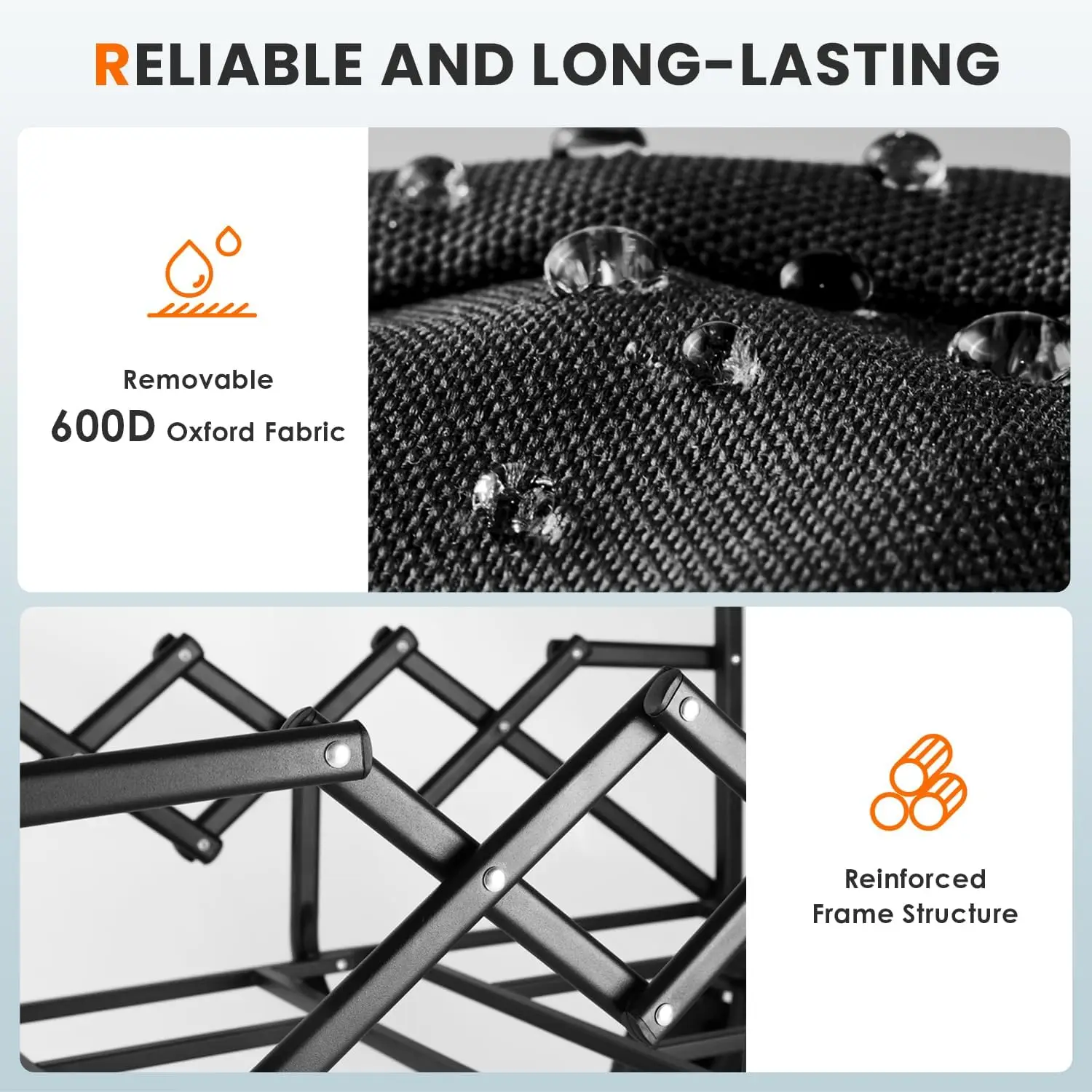عربة ترولي محمولة بأربع عجلات للتخييم على الشاطئ، منصة كهربائية قابلة للطي قابلة للتخصيص مع دعم OEM #3