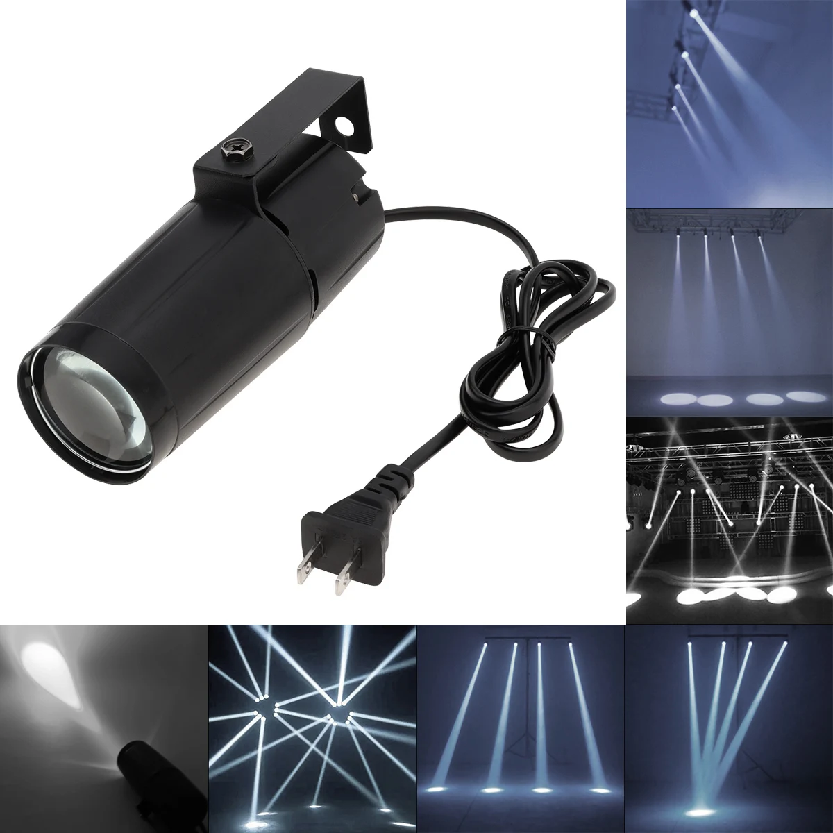3 واط ضوء LED أبيض بارد ، مصباح فائق السطوع ، كرات مرآة ، إضاءة مسرح ل KTV ، DJ ، حفلة ديسكو ، 3 واط