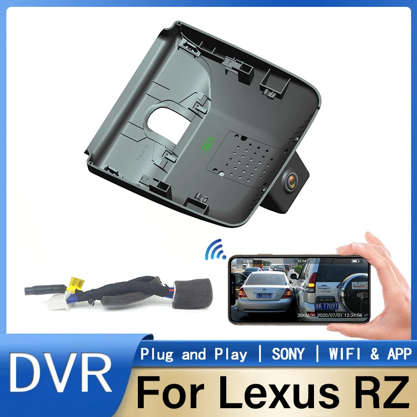

Новый! Автомобильная камера 4K Plug and Play видеорегистратор ночного видения для Lexus RZ 450e 2023-2025 для Lexus RZ450e, автомобильный видеорегистратор