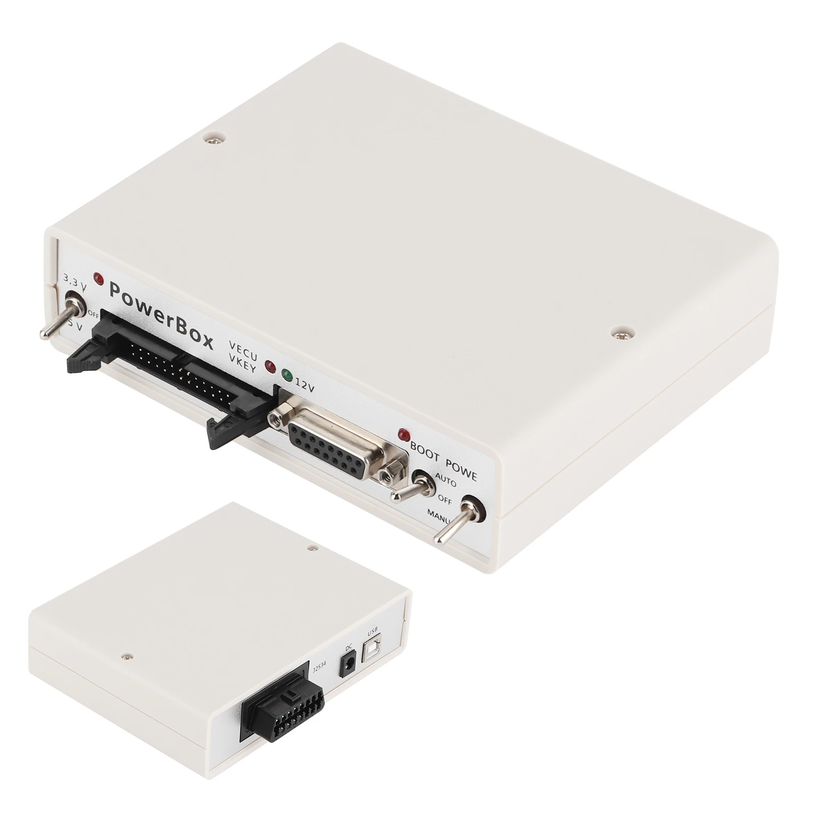ECU Device Box ECU FLASH With Full Adapters For JTAG Works ECU Openport ECU Power Box FLASH With Full Adapters Car Accessories