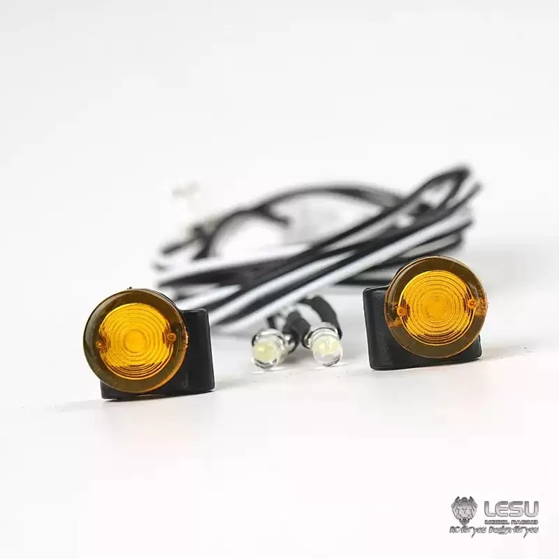 RC 1/14 Breitenmarkierungsleuchte S-1258 für Tamiya Hydraulikbagger Lader Muldenkipper für VOLVO Anhänger Kipper DIY-Teile – Detail 1