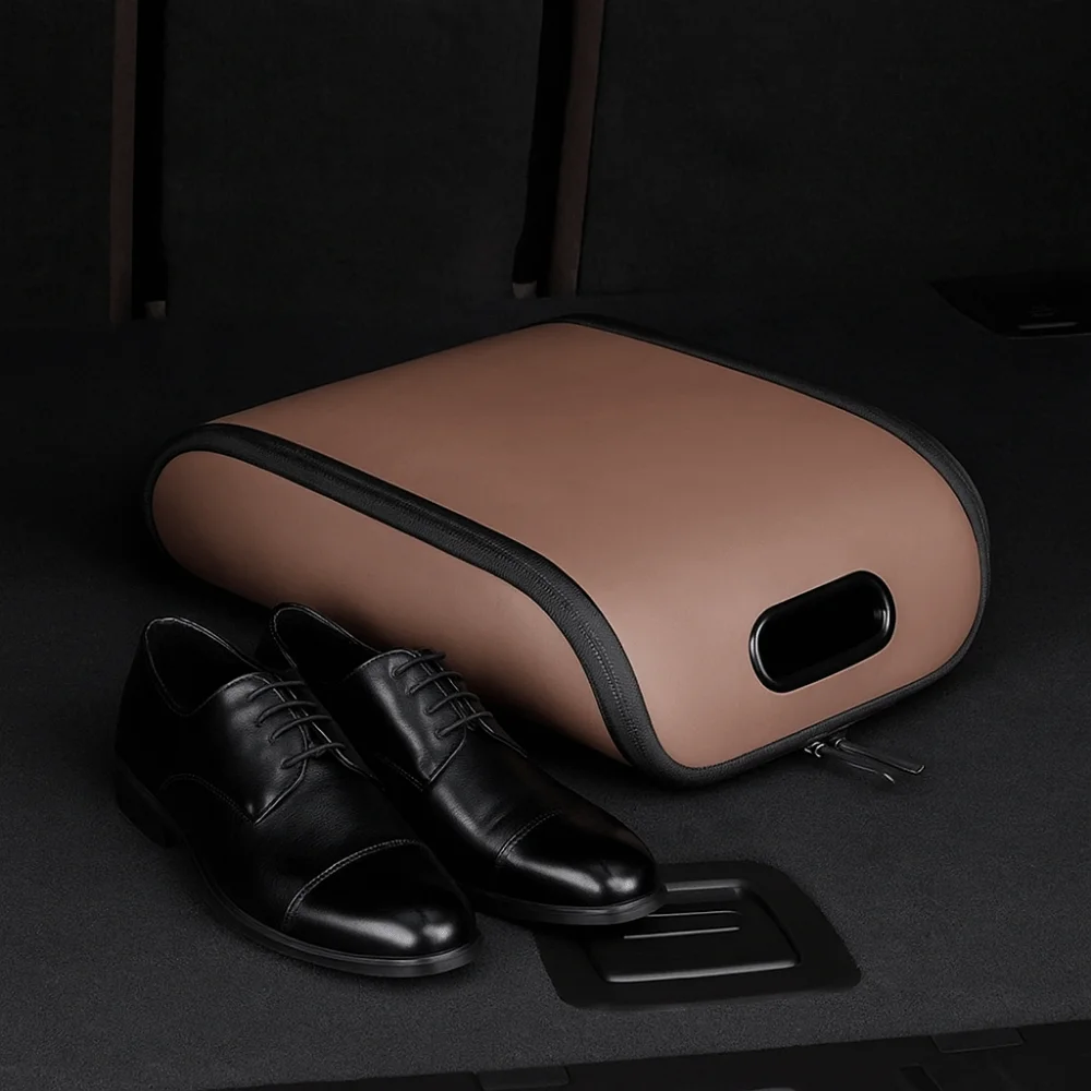 

Portable Dustproof Car Shoe Storage Box Simple Wear-resistant Shoes Bag Space Saving Shoe Organizer Outdoor