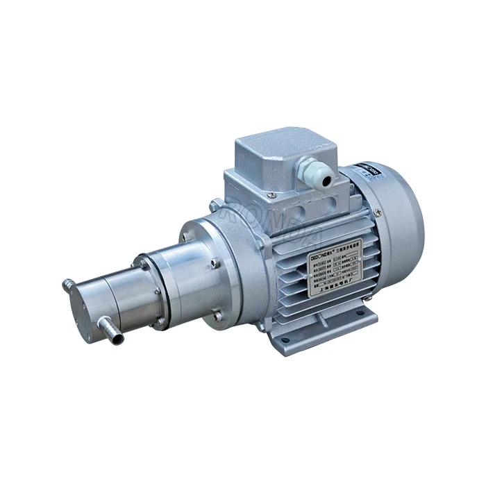 

CQCB Low Flow Magnetic Drive Non-leakage SS Anti Corrosion Micro Gear Oil Pump