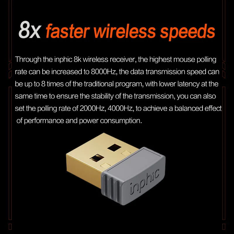 جهاز استقبال لاسلكي 8 كيلو هرتز ، 8 كيلو هرتز ، مع أقصى ماوس ، يمكن زيادته إلى هرتز