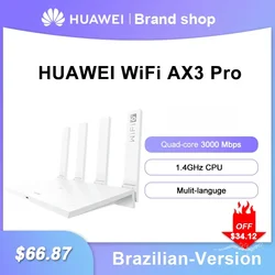 Huawei WiFi AX3 Pro quad-core AX3 dual-core router WiFi 6+ 3000Mbps 2.4GHz 5GHz dual-band gigabit rate WIFI wireless router