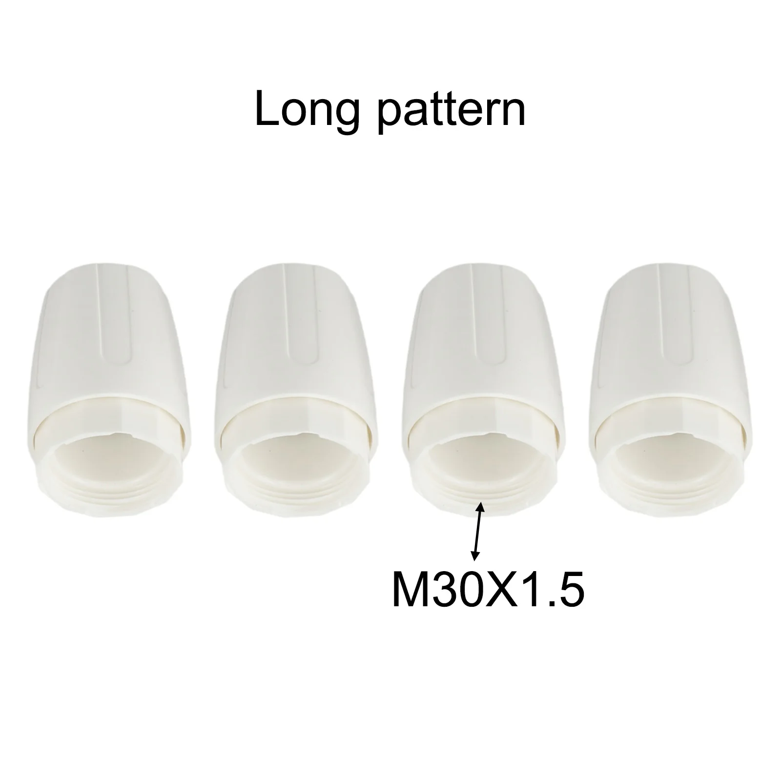 Floor Heating Manifold Hand Wheel Switch Accessories 4pcs Set Plastic Material Suitable for Radiator Temperature Valve Controls