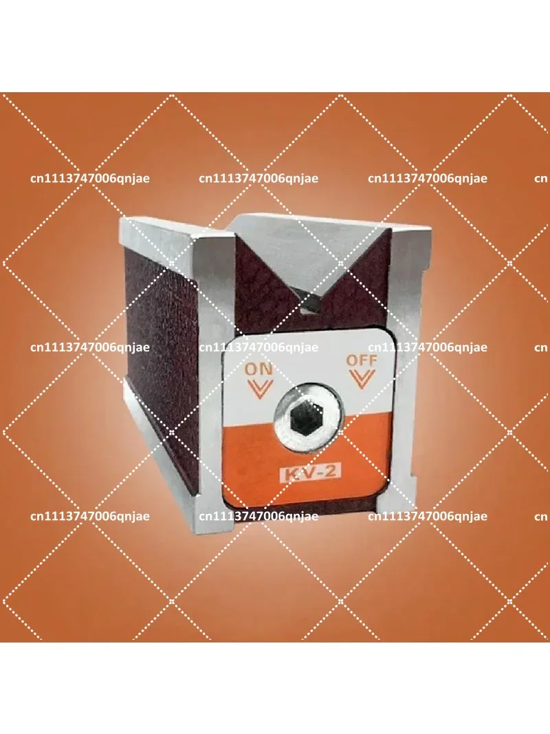 Magnetic Triangular Table Right Angle Base for Laser Engraving Machine V Type Block Wire Cutting Magnet 12K