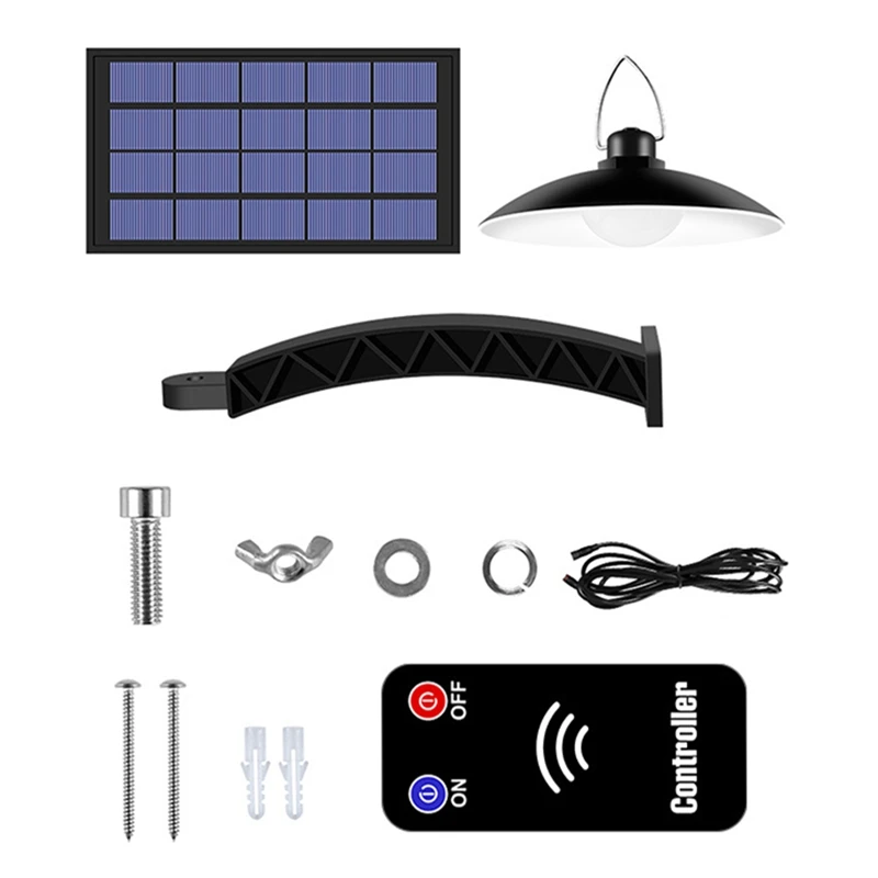 

JAJA Solar Powered Pendant LED Solar Light Waterproof Hanging Outdoor Lamp Courtyard Garden Decoration Lighting