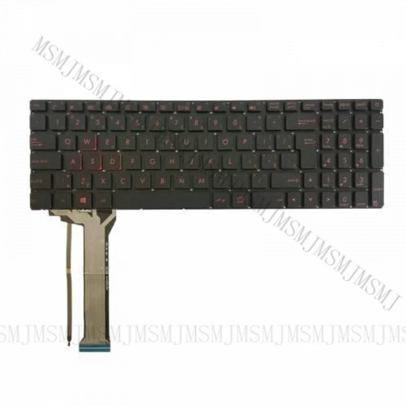 S ++ teclado eslováquio checo para ASUS GL552 GL552J GL552JX GL552V GL552VL GL552VX