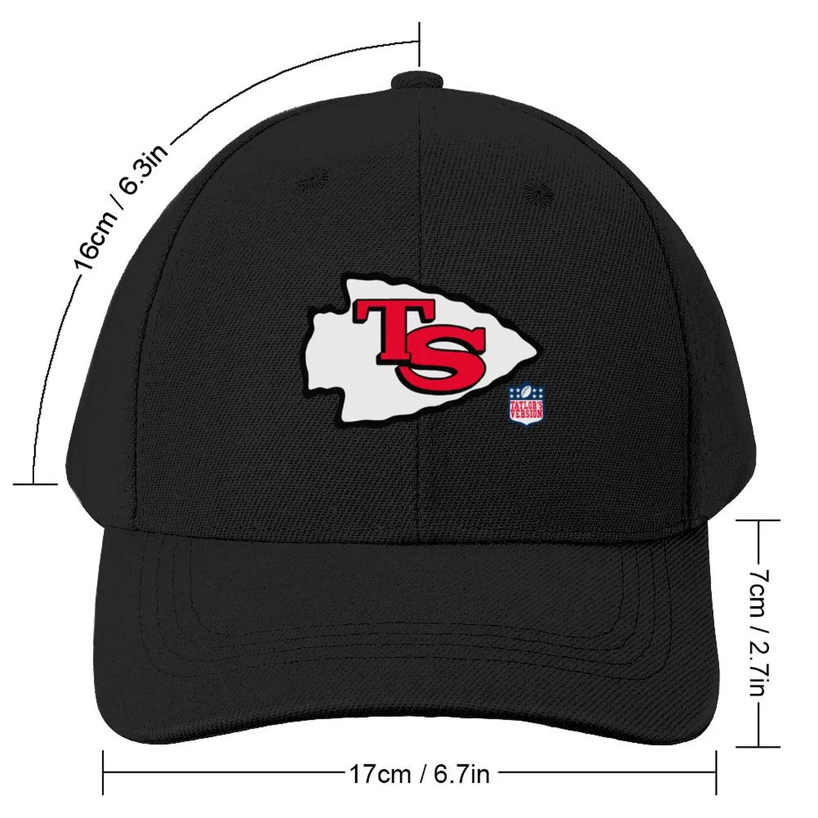 KC Chiefs (Taylor’s Version) Baseball Cap Mountaineering Streetwear Sports Cap Golf Women Men's