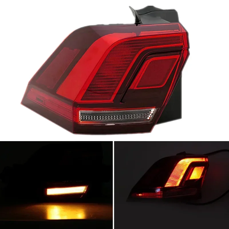 5NA945094 5NA945096 Car Taillight Assembly Auto Rear Bumper Brake Light Turn Signal Lamp For VW Tiguan 2017-2021
