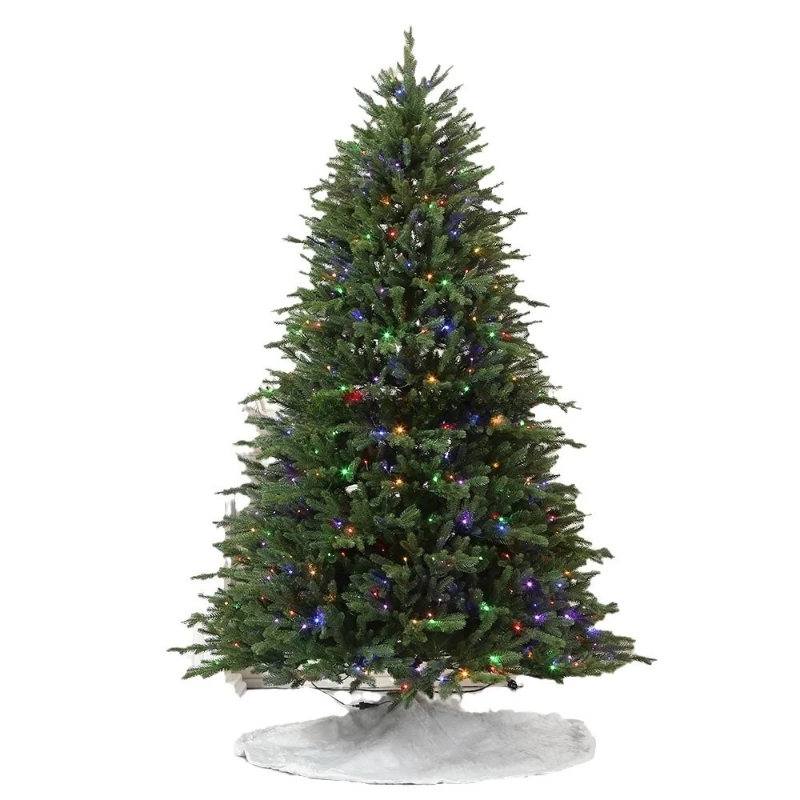 

Full PE encrypted Christmas tree with lights, Christmas home supermarket luxury decorative simulation tree