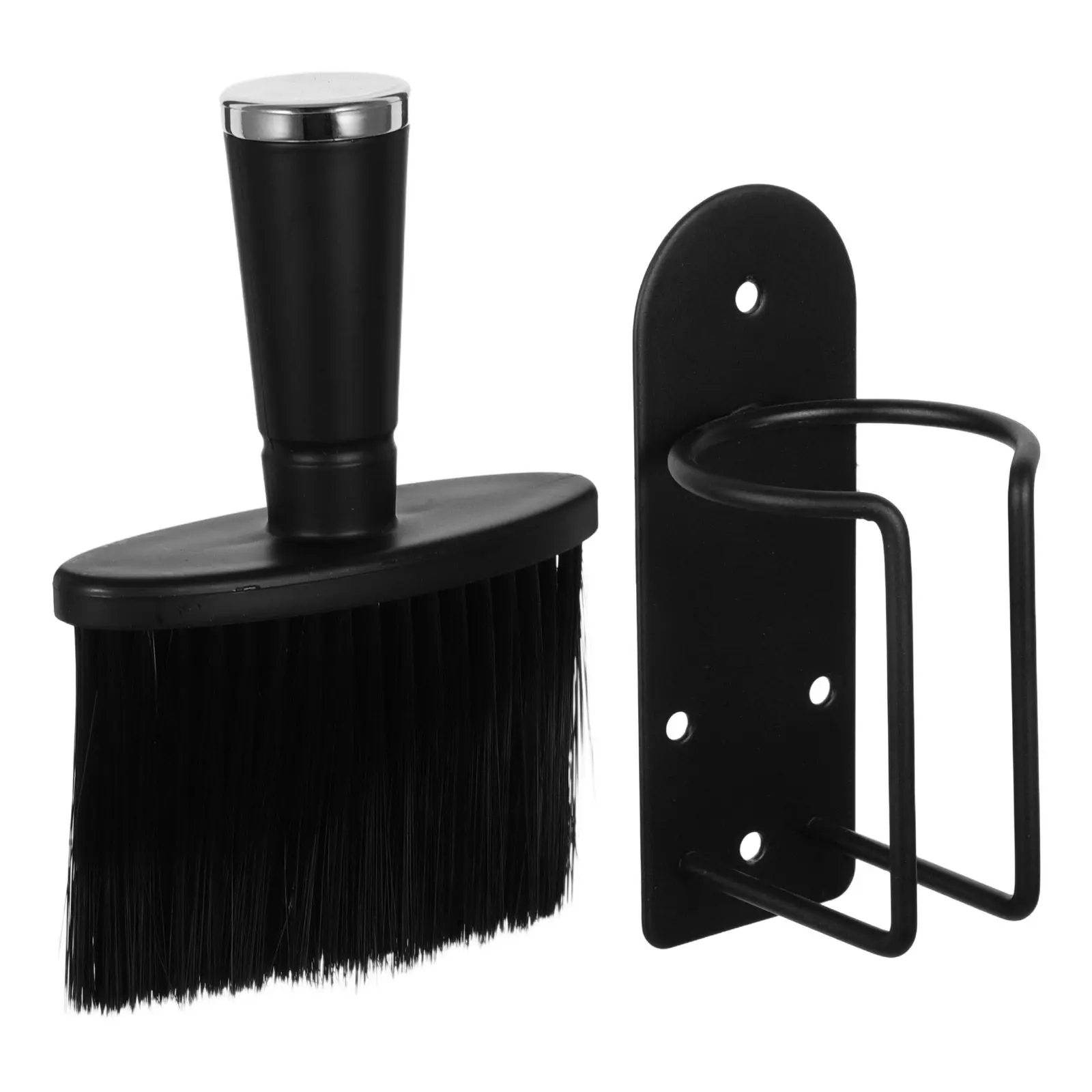 Barber Neck Duster Brush Soft Bristles Hair Removal Clipper Wall Mount Holder Organizer Professional Barber Station Hairdressing - view 4