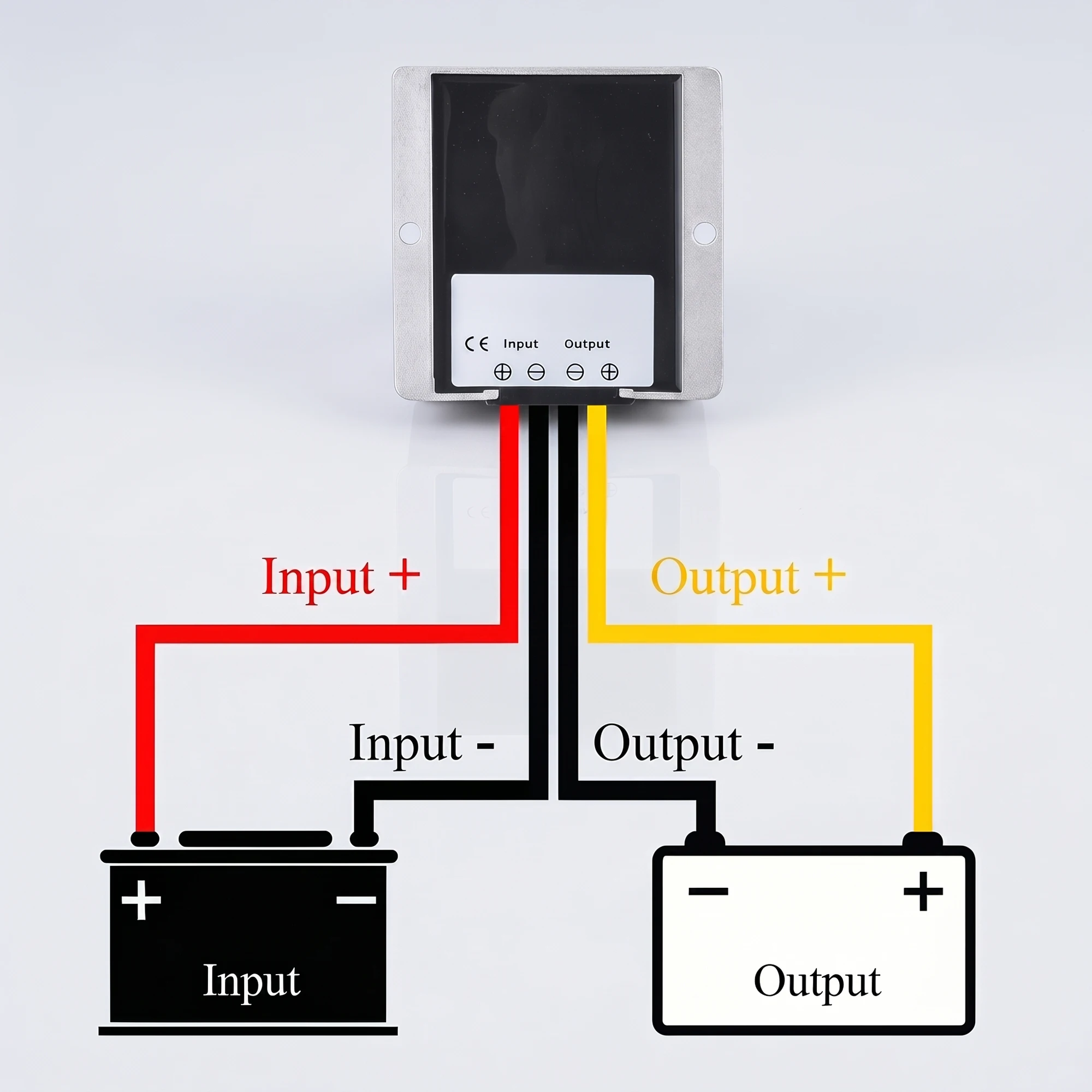 US 12V to 24V/36V/48V Electric Power Convertersr Auto Boost Regulator 10A/20A Step-Up Voltage Power Module