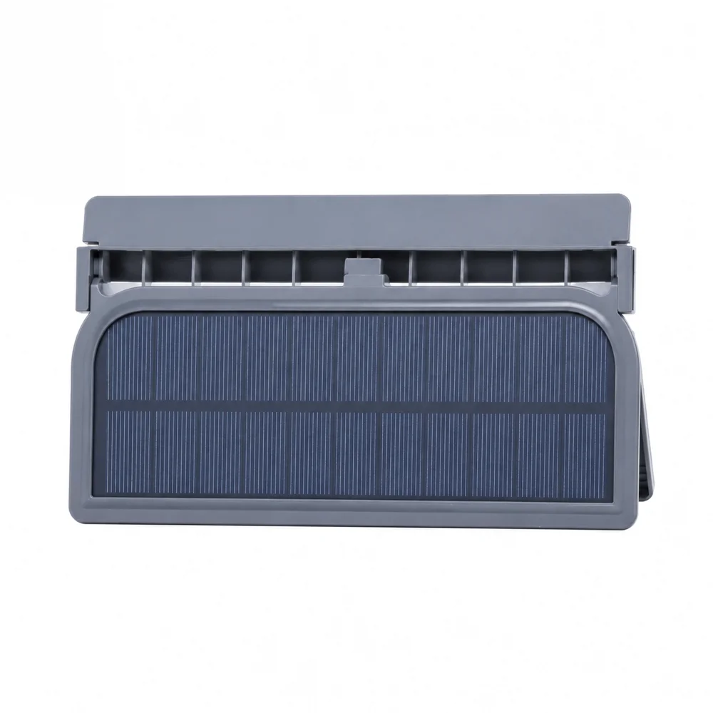 HTMCK Solar Powered Car Radiator Cooling Fan With 3 Air Outlets Car Window Air Vent Fan USB Powered Auto Ventilation