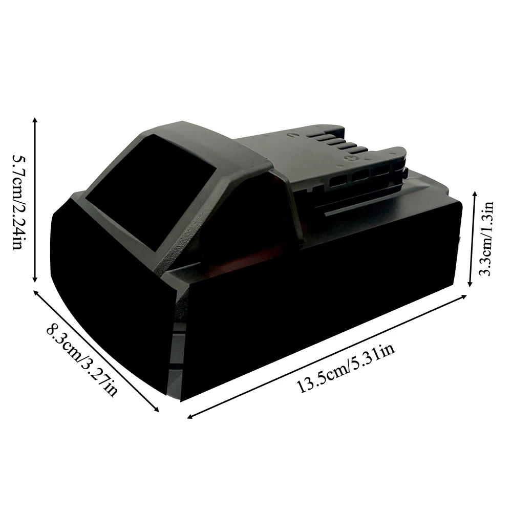 Lithium Battery Storage Box Plastics Case Protection Circuit Board PCB for Milwaukee for M18 18V 5*21700 Li-ion Battery Housings