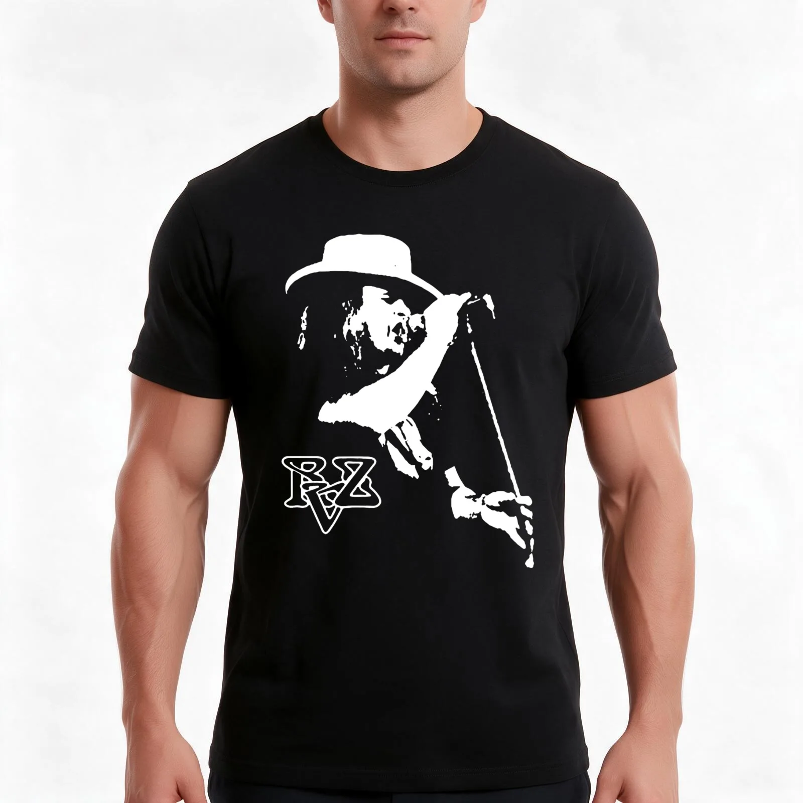 Graphic man musican T-Shirt Summer Casual Cotton Tee Oversized Streetwear Tops Vintage Graphic Print Loose Fit Short Sleeve