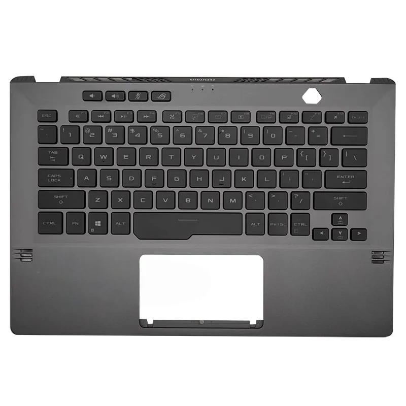New For ROG Zephyrus GA401 GA401U GA401M Upper Case Palmrest Cover KB Bezel W/backlit keyboard Gary