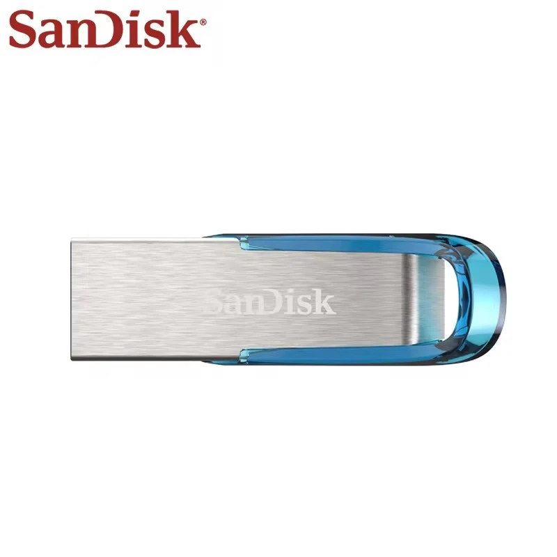 Genuine SanDisk Skyblue CZ73 USB3.0 Pen Drive 32GB  Pendrive 64GB  USB Flash Drive  128GB USB Stick USB Memoría For PC