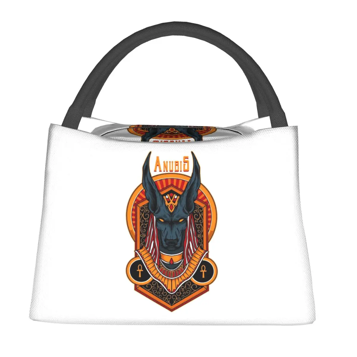 Egyptian God Anubis Egyptian Anubis God Anubis God Lunch Bags Bento Box Lunch Tote Picnic Bags Thermal Bag for Woman Kids Work