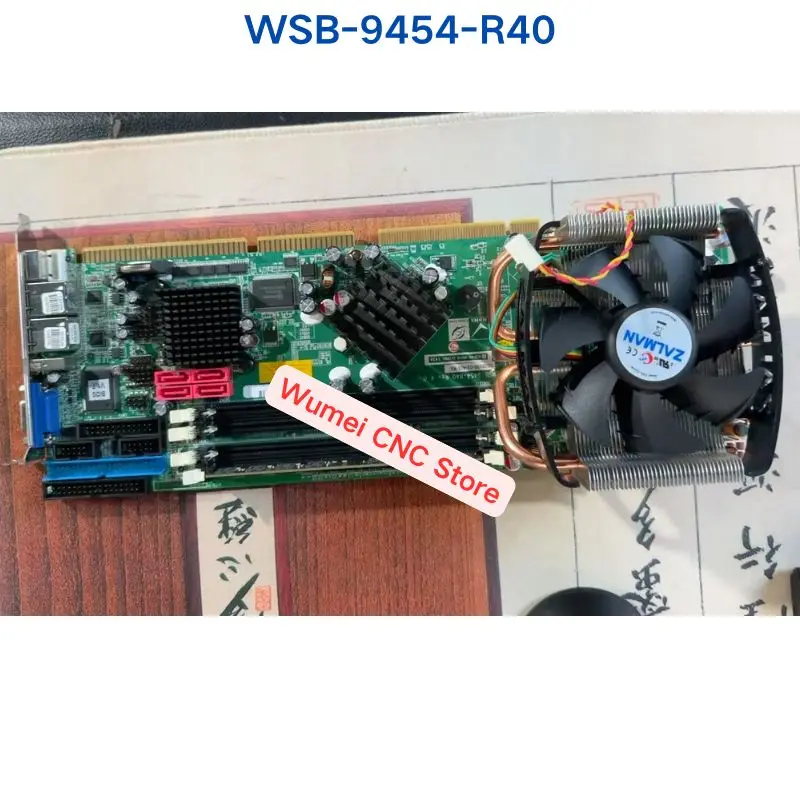 

Проверенная б/у материнская плата для промышленного управления IEI Double Network Port 775, модель WSB-9454-R40 REV:4.0