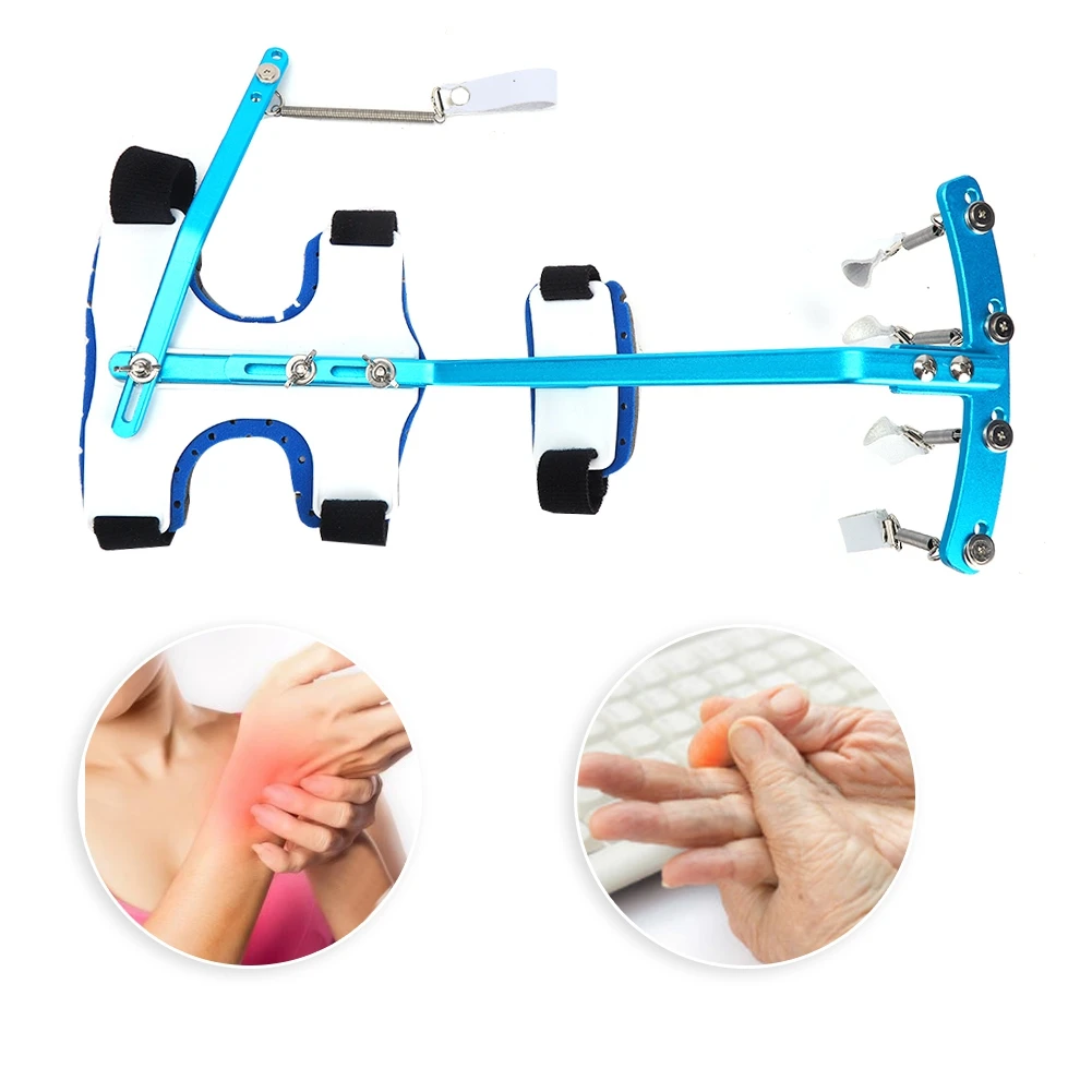 1pcs Hand Rehabilitation Training Equipment Finger Splint Protector Orthotics Dynamic Wrist Finger Orthosis Tendon Recovery