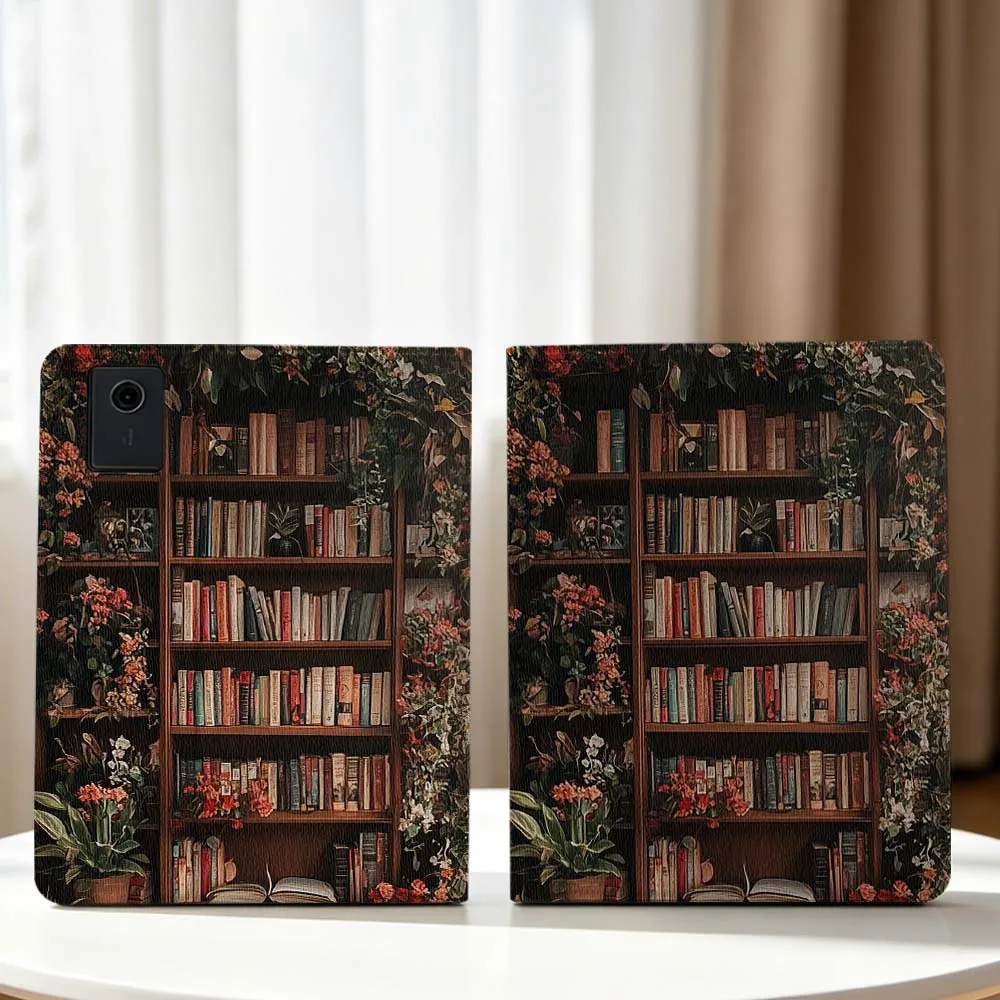 Book Lovers Creative Design For Lenovo Xiaoxin Pad Pro Tab P12 P11 11 13 11.2 inch K11 Plus Pen Tray Tablet Case Soft