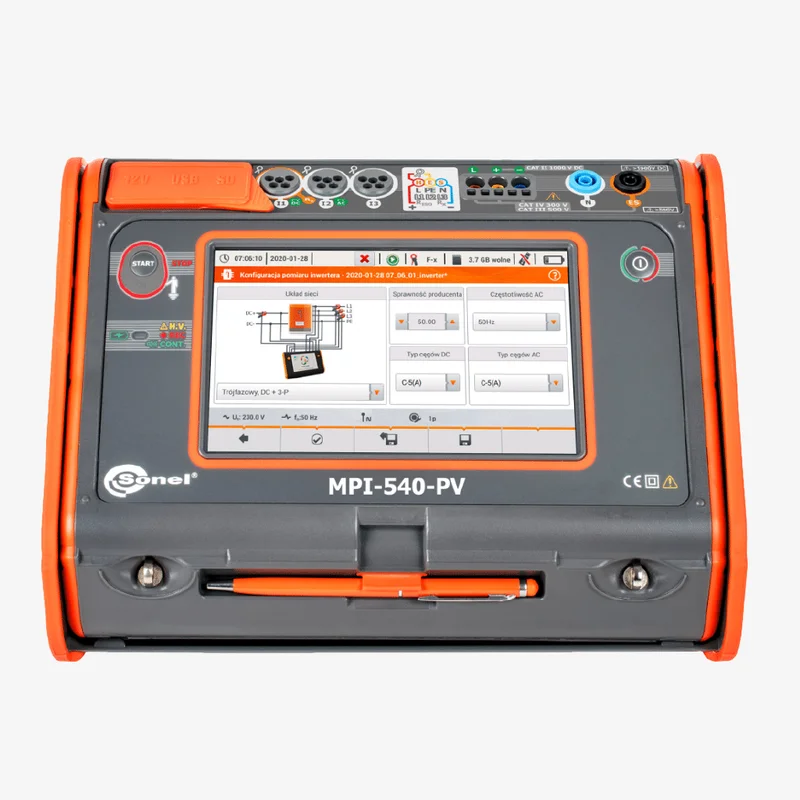 Sonel MPI-540-PV Multifunktionsmessgerät für elektrische Systemparameter