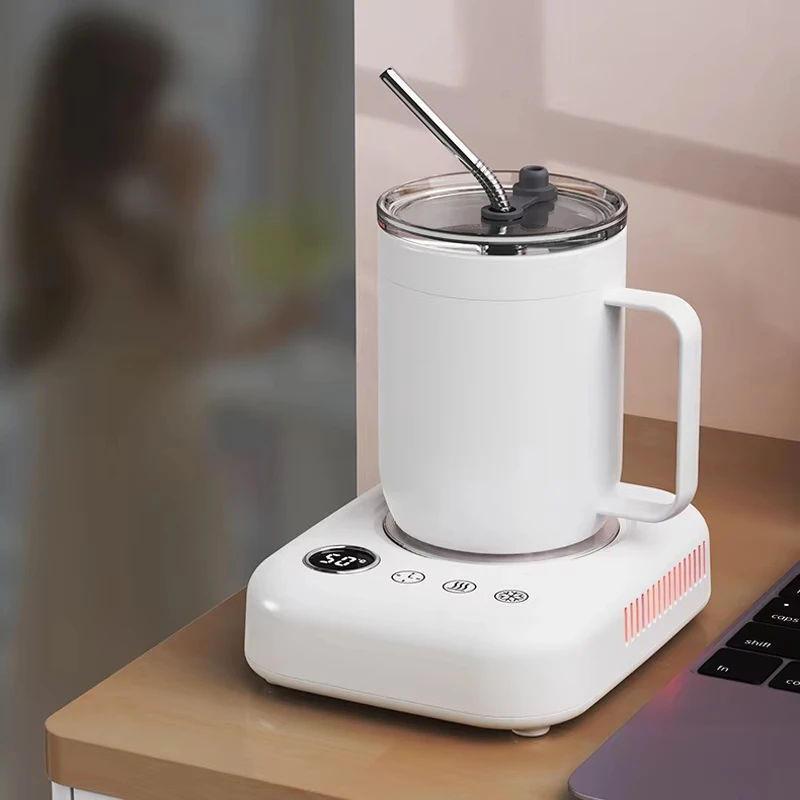 

2 в 1, электрическая чашка с охлаждением и подогревом, электрический охладитель, поп-банки, подогреватель для напитков, кофе, молока, подогреватель напитков, кружка-холодильник, чашка