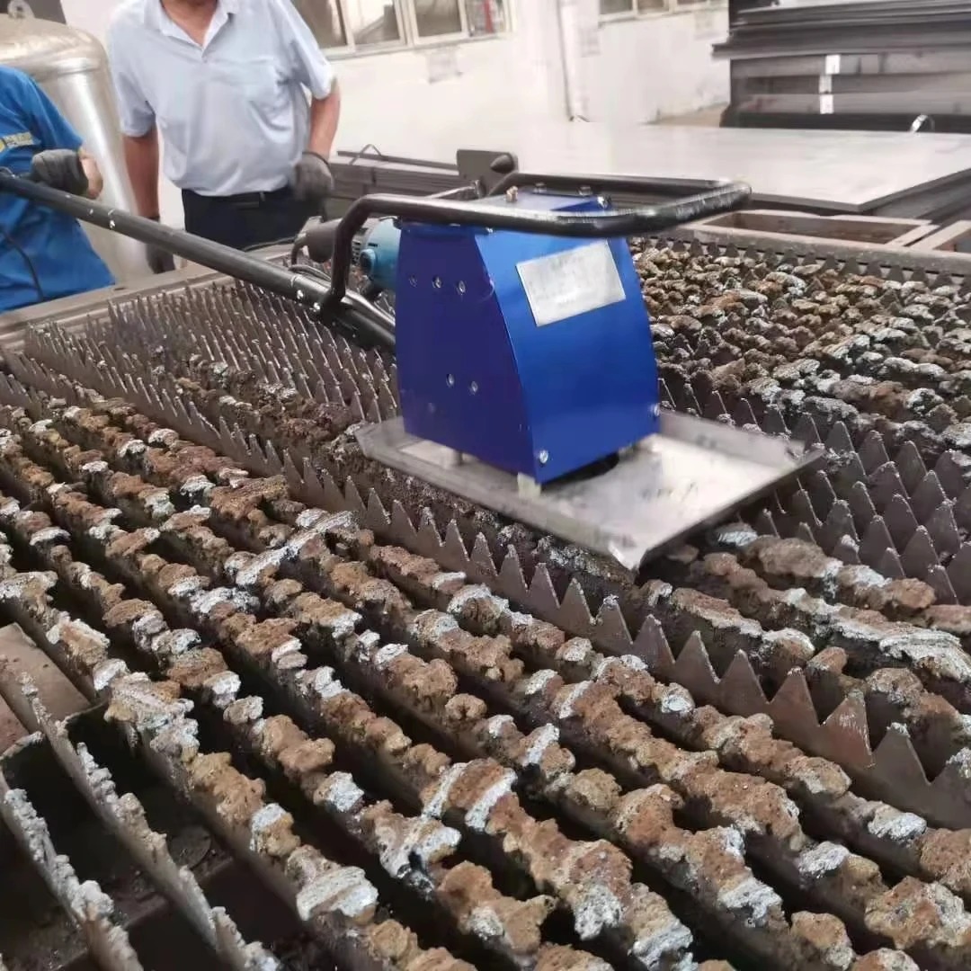 Fully Automatic Laser Slag Remover Worktable Rack Cleaning Handheld Slat Cleaner And Slag Remover