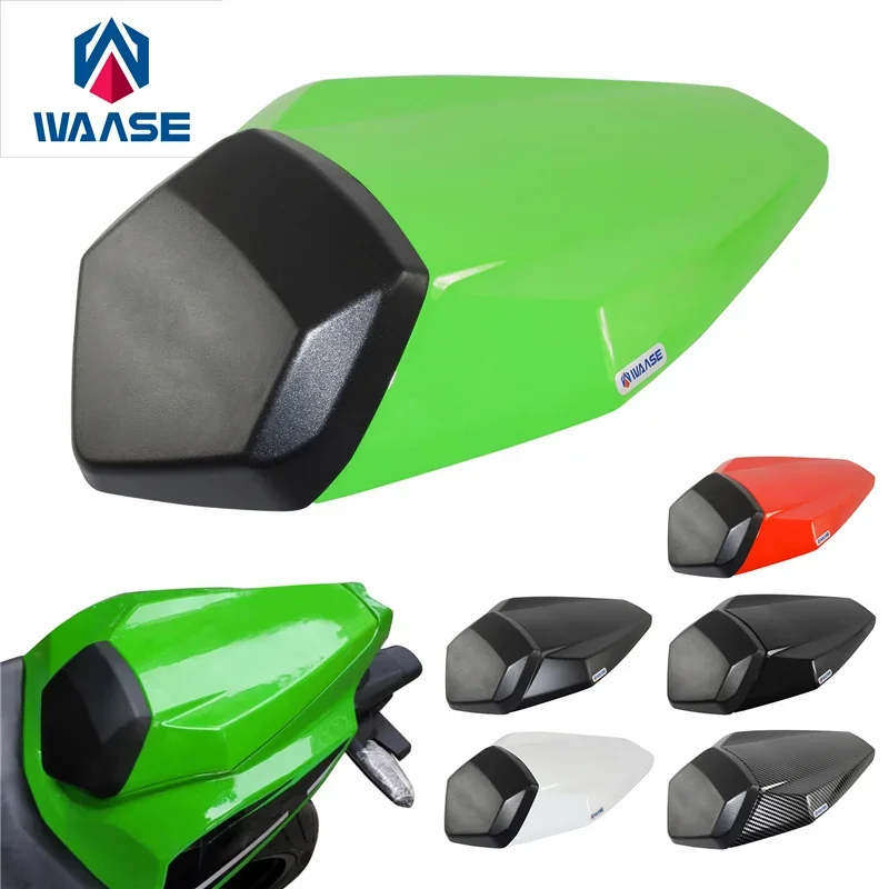 

waase для Kawasaki Ninja ZX-6R ZX-636 ZX6R ZX636 2019 2020 2021 2022 2023, чехол на заднее пассажирское сиденье Solo, капот ABS