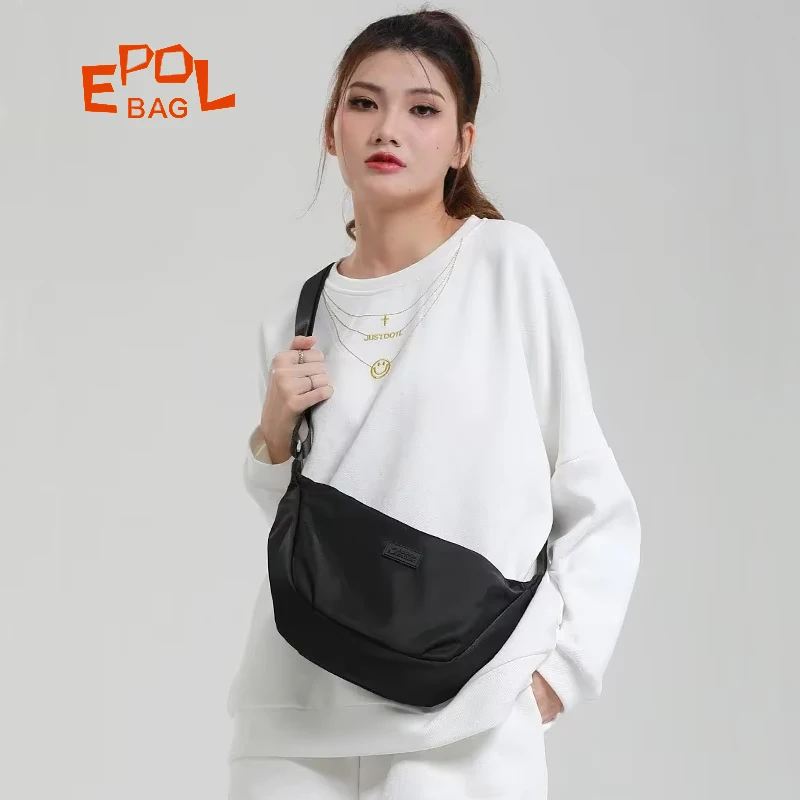 

EPOL Women's Nylon Crossbody Bags Trend 2025 Adjustable Wide Strap Shoulder Bag Fashion Small HandBag Female Travel Bags 3013-03