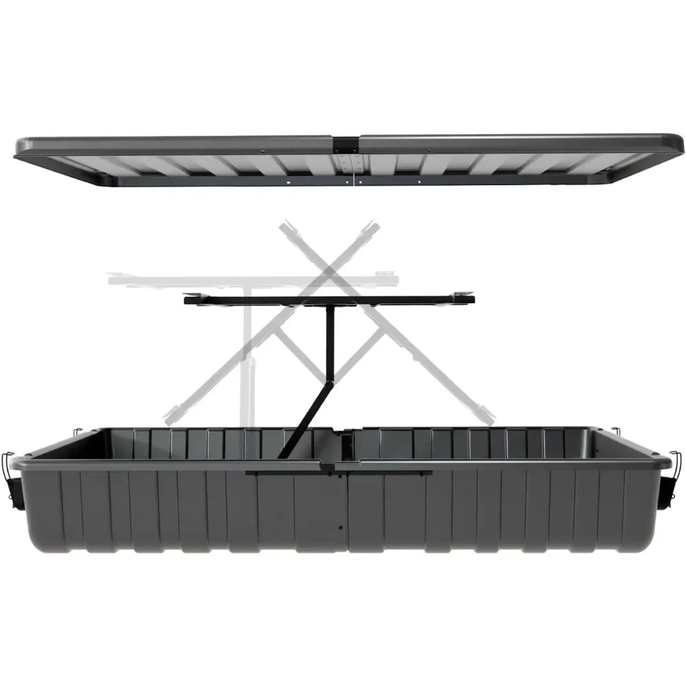 غطاء صلب للتلفزيون الخارجي، حماية ضد الطقس للتلفزيون - دعامة تثبيت على الحائط للتلفزيون متضمنة (45-55 بوصة)، أسود-بيع ساخن!