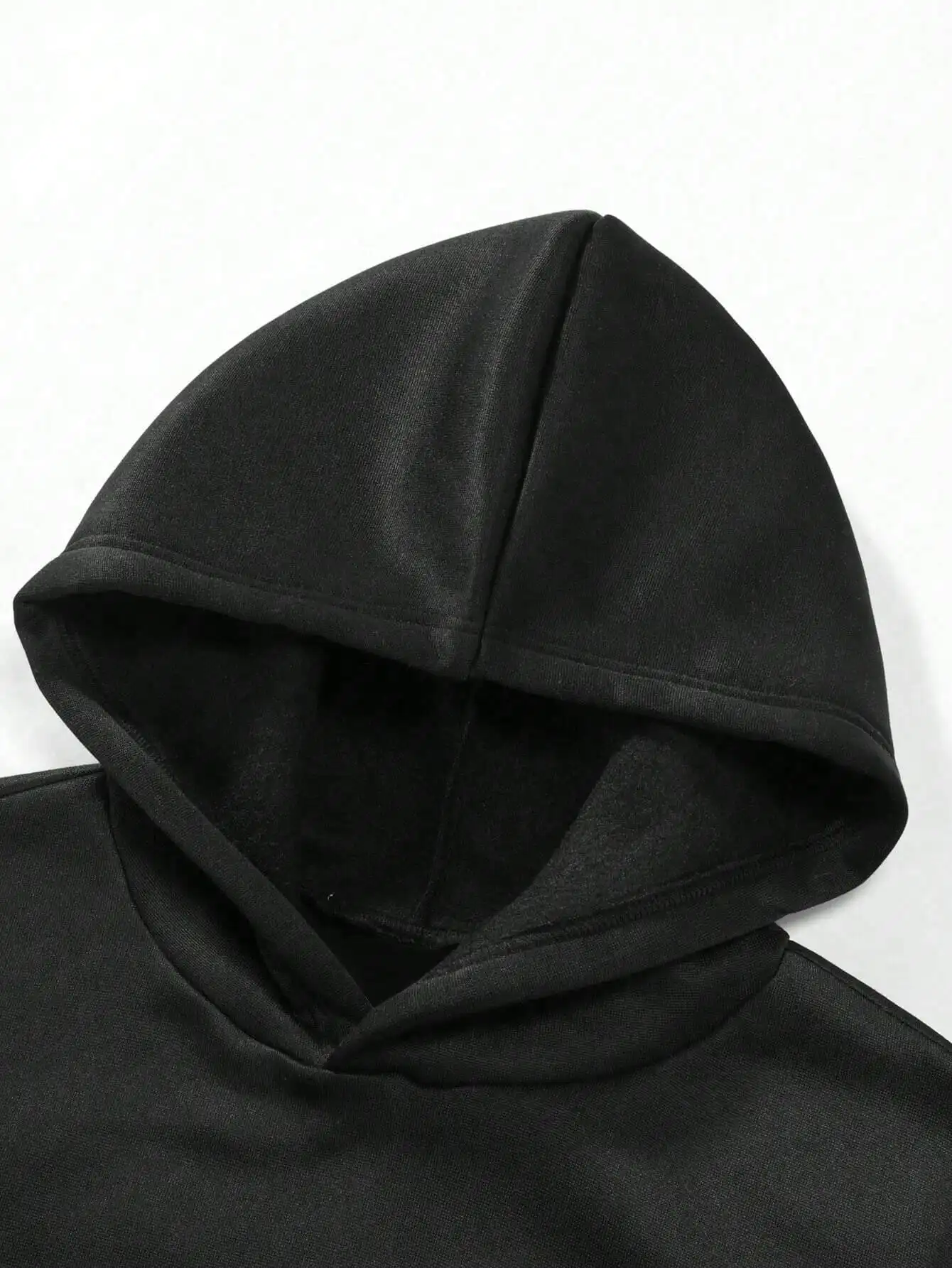 Sweat à capuche imprimé Walk With God pour femmes, Design à manches étoiles, sweat-shirt décontracté d'automne