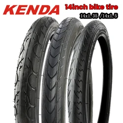 KENDA 14 Inch Bicycle Tire 14*1.35 / 14*1.50 Smooth Tire For BMX/Foldable Bike 32-254 / 40-254 Foldable Bicycle Tire Rim 14 Tyre