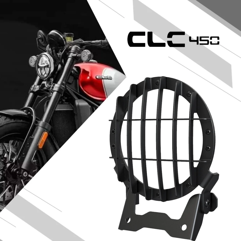 

Motorcycle FOR CFMOTO 250 CL-C 2024-2026 CLC450 Bobber 2023 2024 2025 Headlight Guard Protector Grill Cover Accessories CLC 450