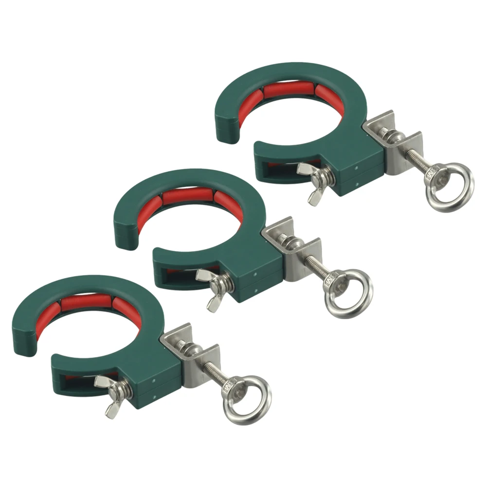 3pcs Cable Tray Pulley Roller Cable Laying Roller Helper Adjustable Clamp Pulley 25kg Load Capacity Hardware Parts