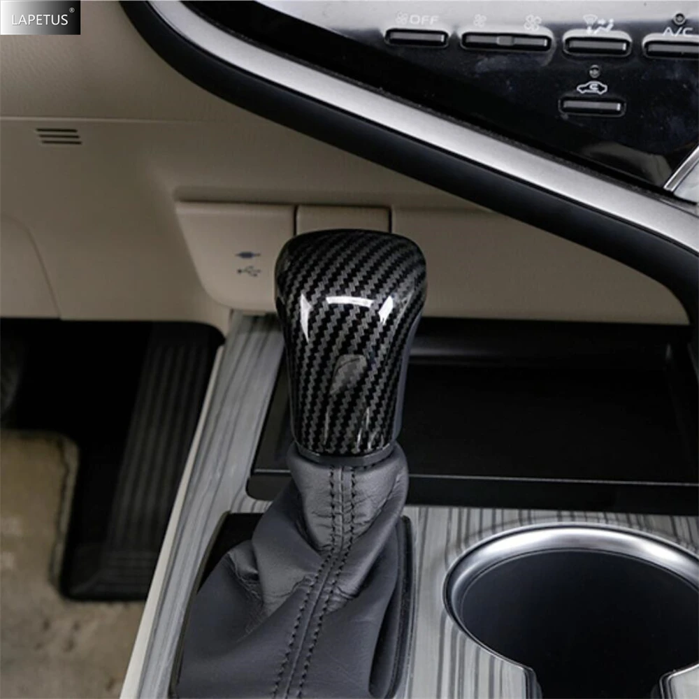 

For Toyota Corolla E210 2019+ Camry 2018+ Yaris Yaris cross 2020+ Avalon 2019+ Car Gear Head Shift Knob Cover Handball Sticker