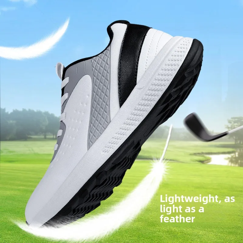 

Four Seasons Universal Golf Shoes Men's Waterproof and Breathable Golf Fixed Needle BOA Golf Shoes Outdoor Walking Sports Shoes