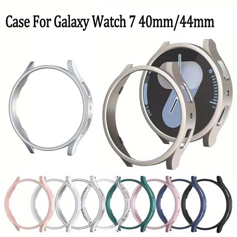 For Galaxy Watch 7 40mm/44mm Protective Hard Bumper Case, Smartwatch Protection, Scratch-resistant Material, No Glass