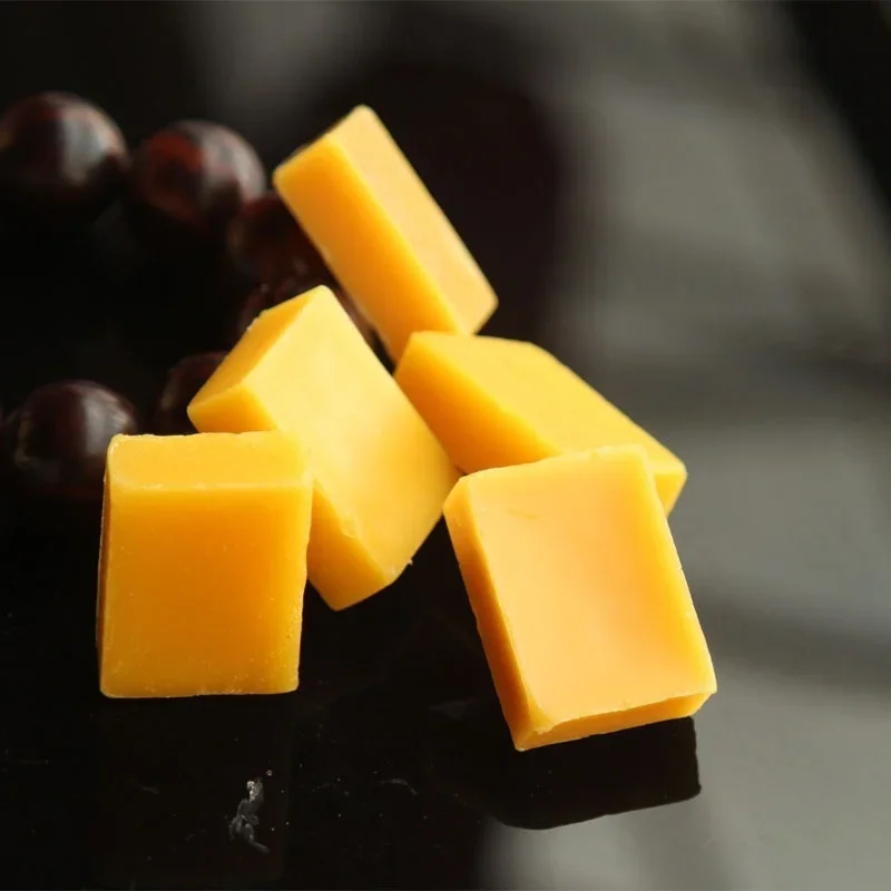 3Pcs 100% Organic Natural Pure Beeswax Honey Cosmetic Grade Bees Wax 35g Wood Hand String Mahogany Furniture Polished