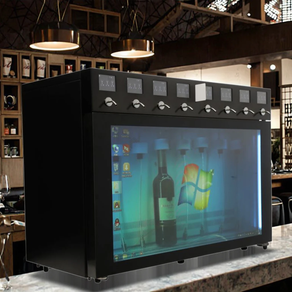 8 Bottles bar Cooler Electric Wine Dispenser Automatic Machine - view 3