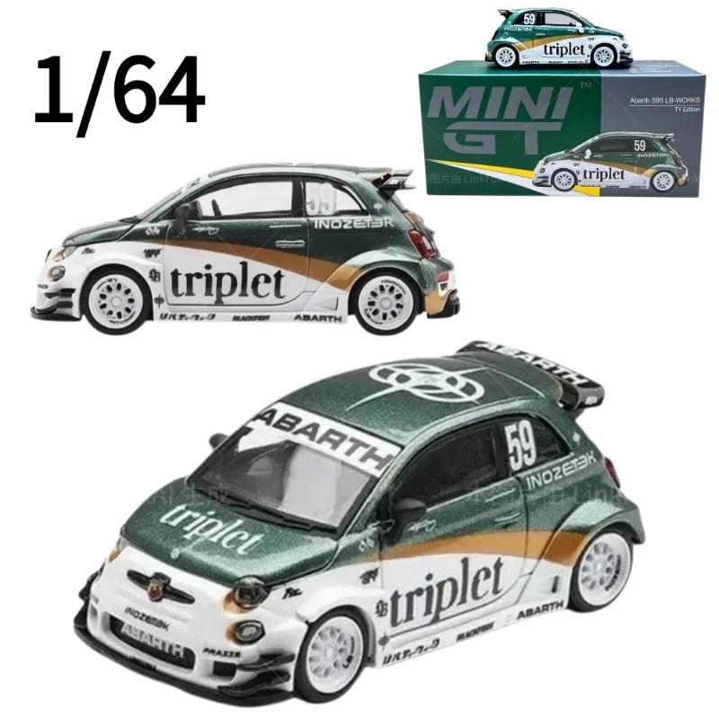 minigt-diecast-modele-de-voiture-abarth-595-a-l'Echelle-1-64-vehicules-en-alliage-abarth-voitures-modeles-de-collection-jouets-pour-garcons-cadeau