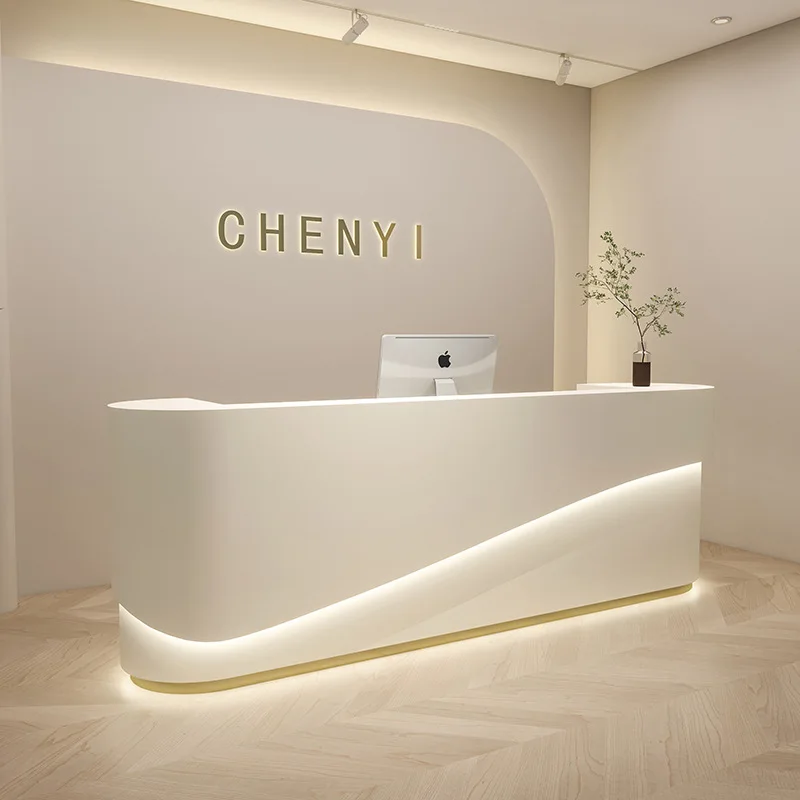 Paint checkout page shop clothing shop beauty salon simple modern company hotel reception
