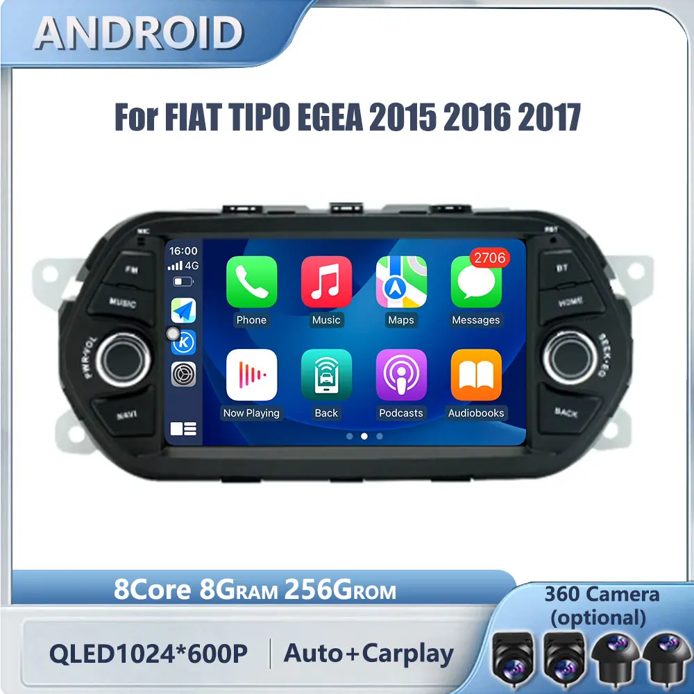 Car Carplay Auto Android OS 7