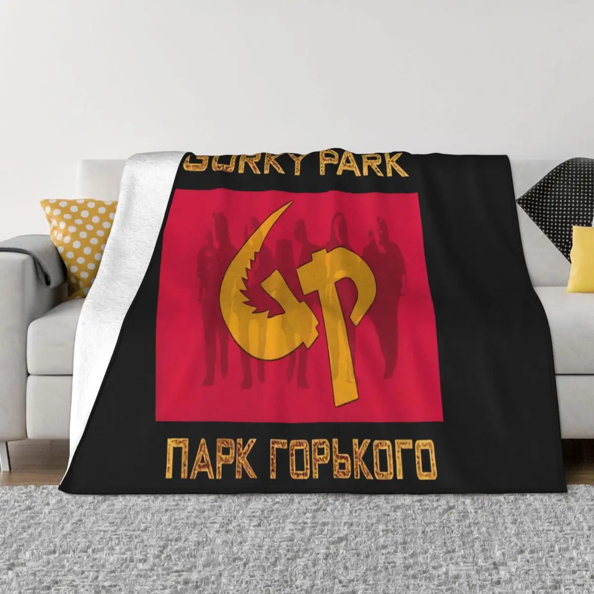 Gorky Park Xs S M L Xl Xxl Vacation Hip-Hop Pattern Surprise Anime Stylish New Holiday Slogan Tops Hot Sell Throw Blanket