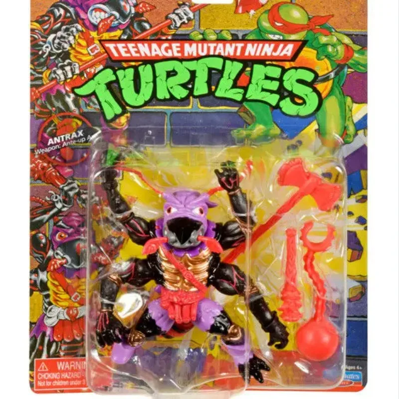 Figurines de jeu Anime pour adolescents, tortues Ninja mutantes, tyrannosaure, queue de fourmi, tête en acier, Collection d'ornements, nouvelle collection